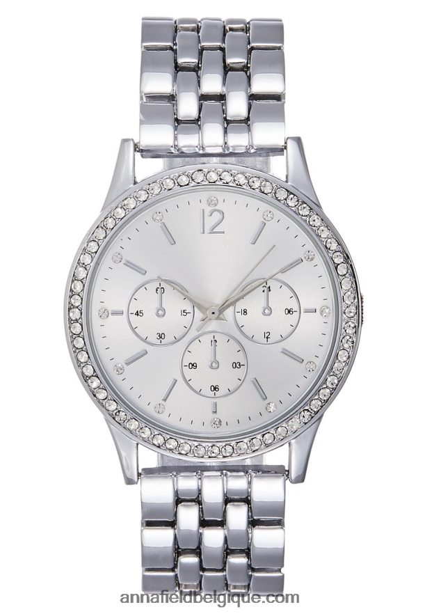 femmes montre argentée Anna FieldNHH26B2779