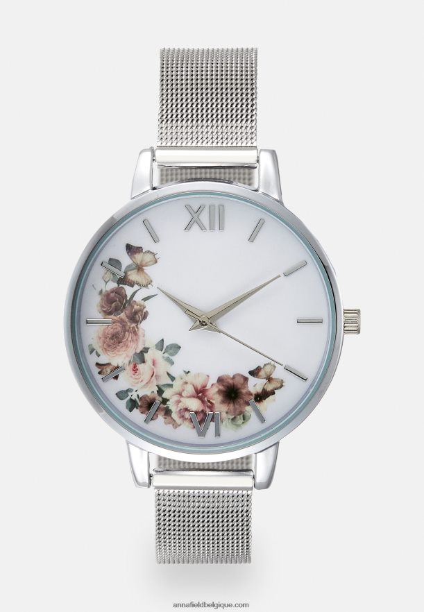femmes montre argentée Anna FieldNHH26B2788