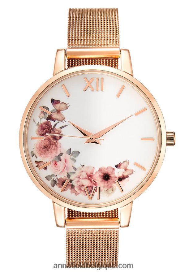 femmes montre couleur or rose Anna FieldNHH26B2783