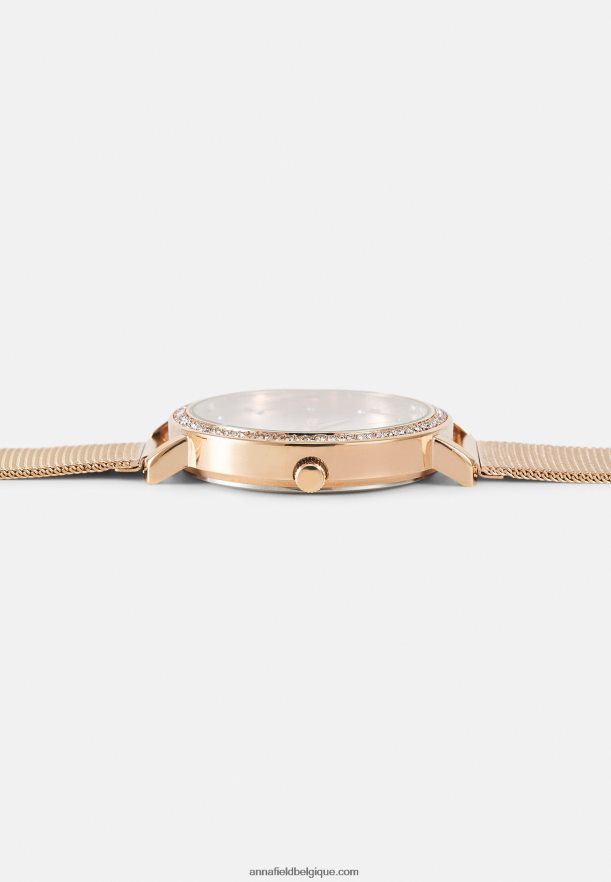 femmes montre couleur or rose Anna FieldNHH26B2786
