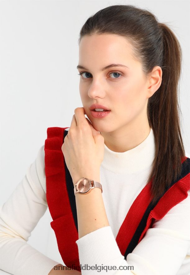 femmes montre couleur or rose Anna FieldNHH26B2791