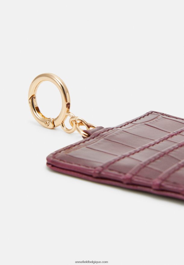 femmes portefeuille bordeaux Anna FieldNHH26B2823