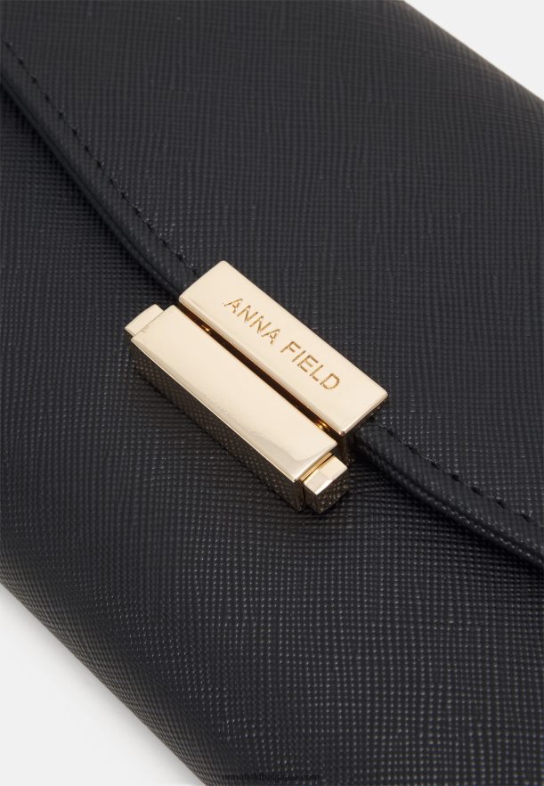 femmes portefeuille noir Anna FieldNHH26B2801