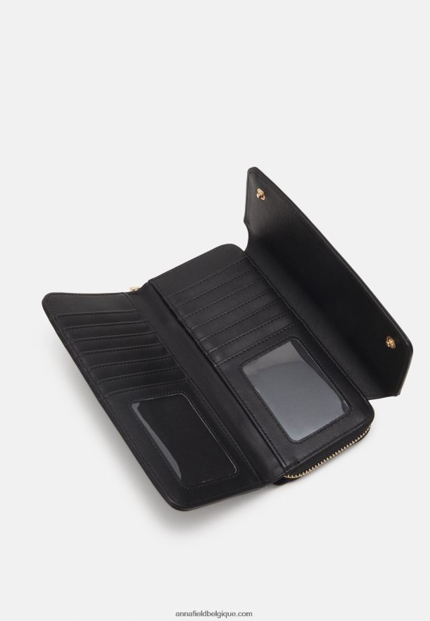 femmes portefeuille noir Anna FieldNHH26B2804