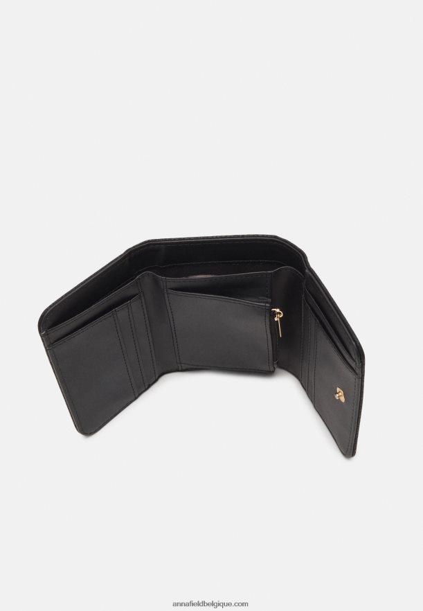 femmes portefeuille noir Anna FieldNHH26B2816