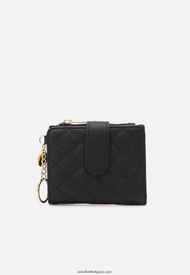 femmes portefeuille noir Anna FieldNHH26B2817