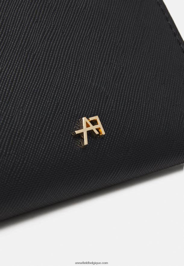 femmes portefeuille noir Anna FieldNHH26B2822
