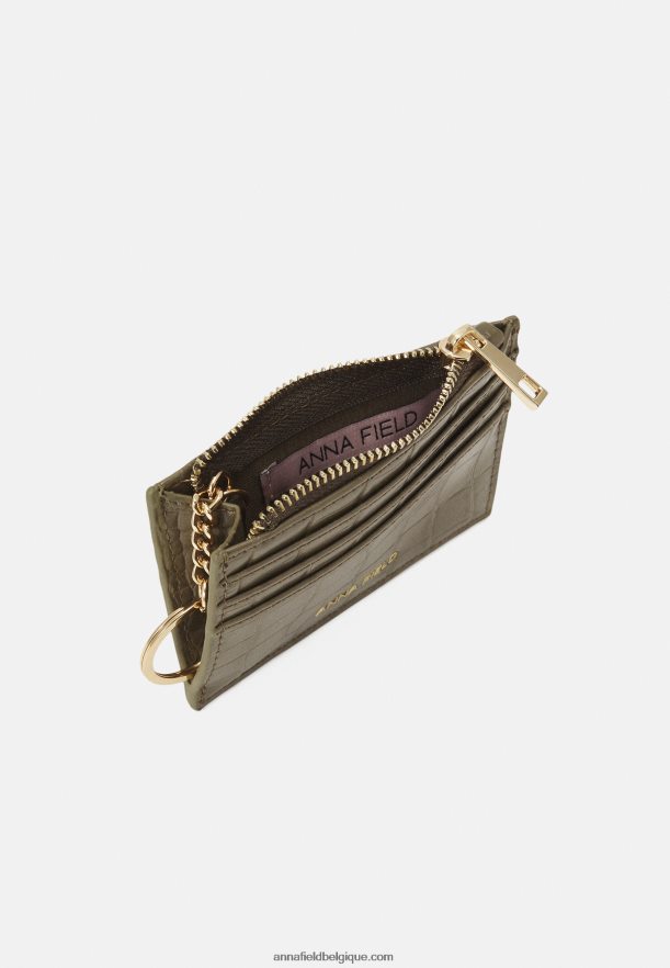 femmes set portefeuille kaki Anna FieldNHH26B2814