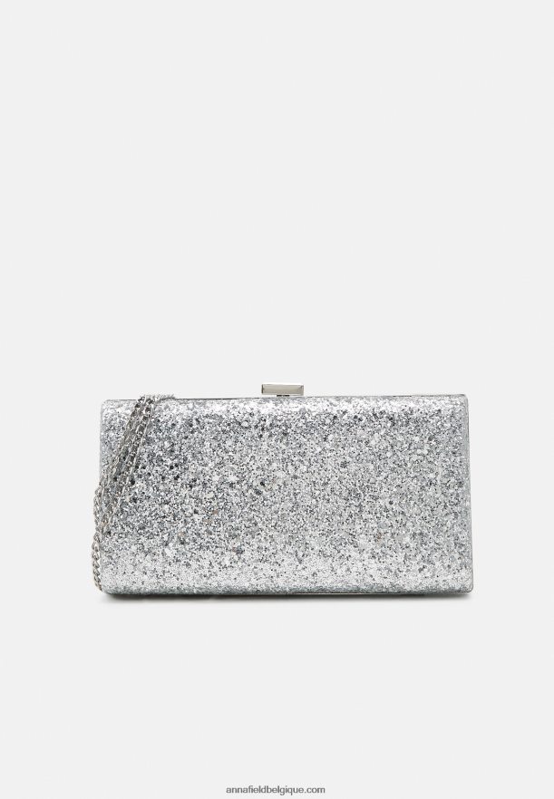 femmes embrayage argent Anna FieldNHH26B2404