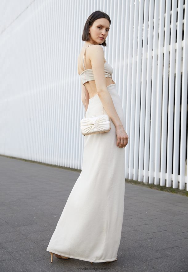 femmes embrayage blanc Anna FieldNHH26B2421