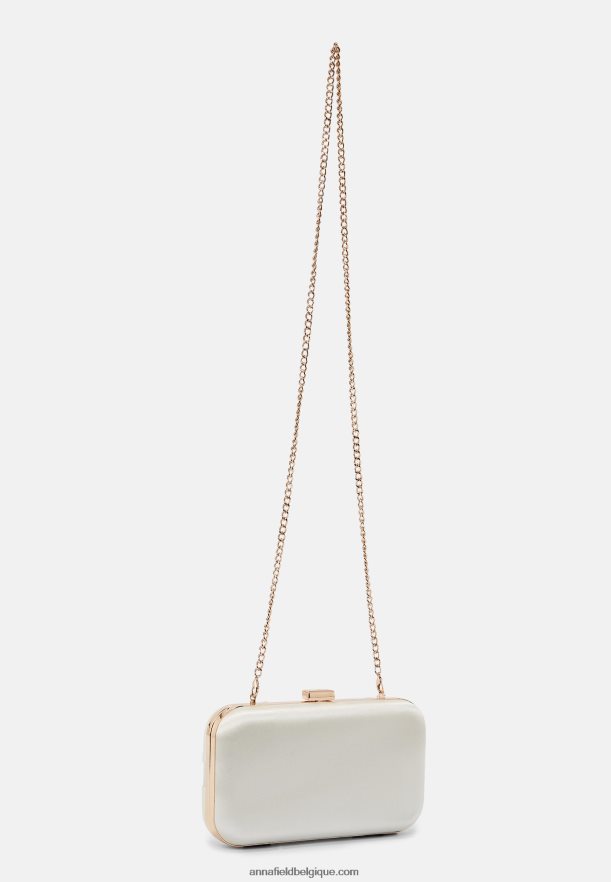 femmes embrayage blanc Anna FieldNHH26B2421