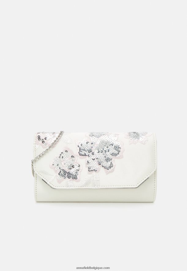 femmes embrayage blanc Anna FieldNHH26B2439