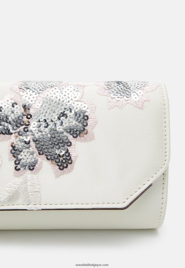 femmes embrayage blanc Anna FieldNHH26B2439