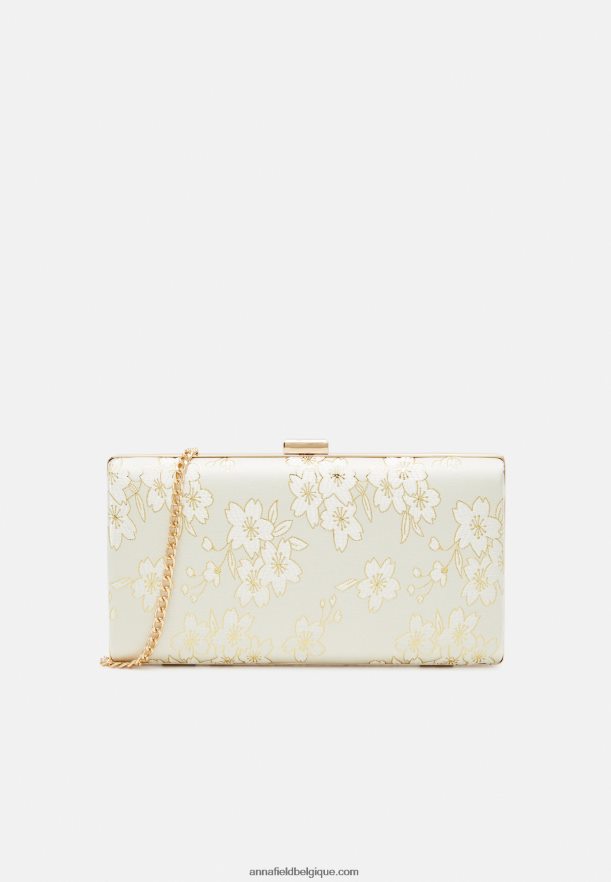 femmes embrayage blanc Anna FieldNHH26B2454