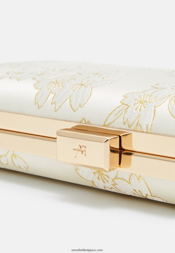 femmes embrayage blanc Anna FieldNHH26B2454