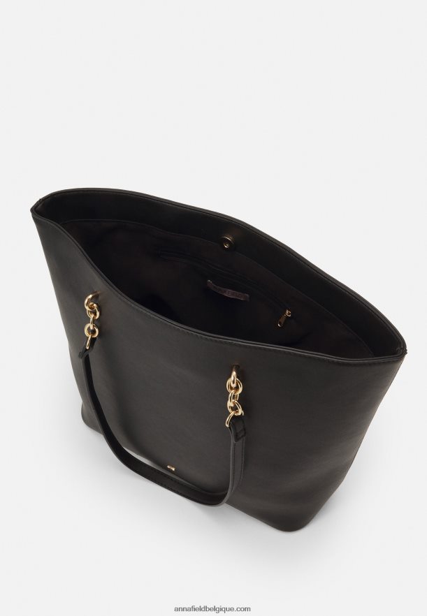 femmes ensemble sac fourre-tout noir Anna FieldNHH26B2468