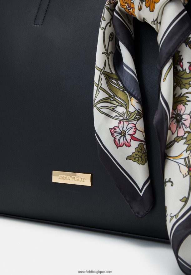 femmes ensemble sac à main noir Anna FieldNHH26B2367