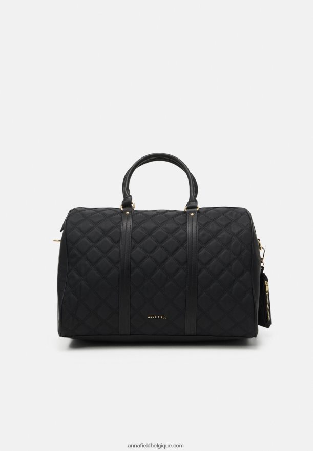 femmes ensemble sac week-end noir Anna FieldNHH26B2629