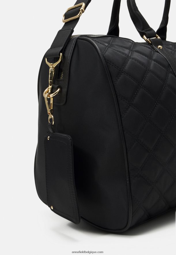 femmes ensemble sac week-end noir Anna FieldNHH26B2629