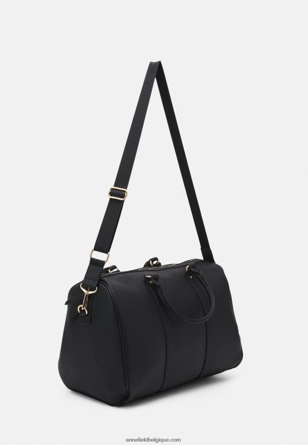 femmes ensemble sac week-end noir Anna FieldNHH26B2631