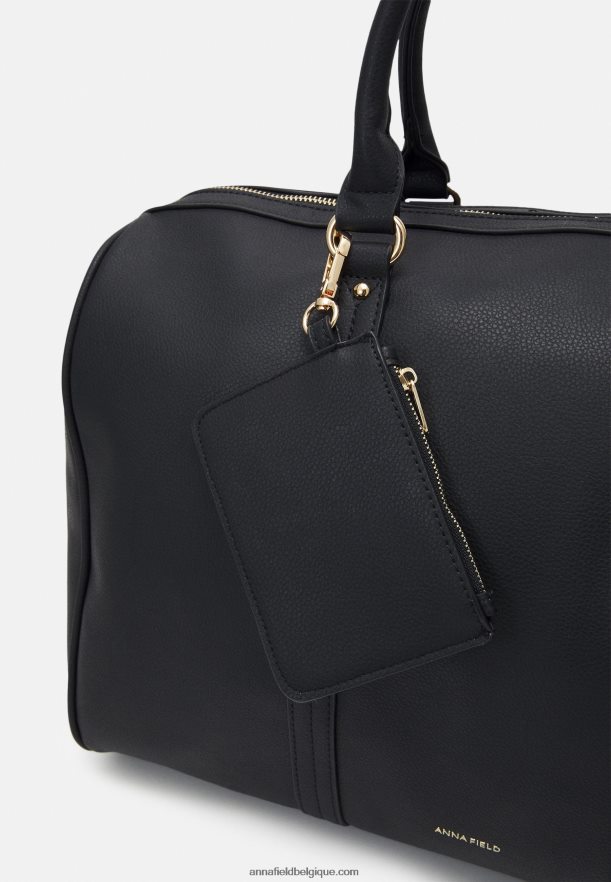 femmes ensemble sac week-end noir Anna FieldNHH26B2631