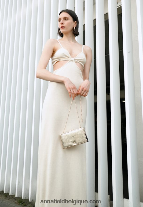 femmes or d'embrayage Anna FieldNHH26B2440