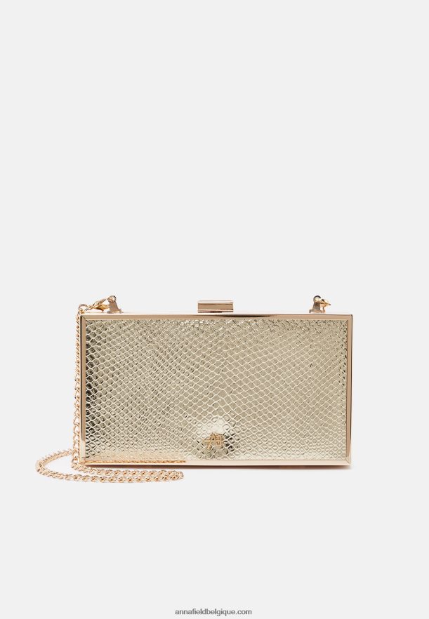 femmes or d'embrayage Anna FieldNHH26B2440