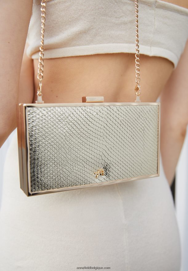 femmes or d'embrayage Anna FieldNHH26B2440