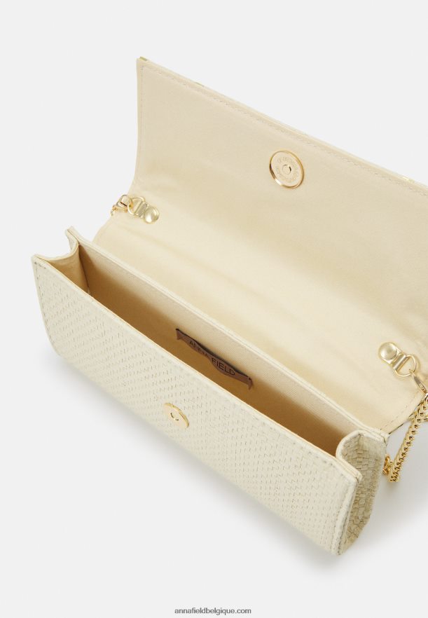 femmes pochette beige Anna FieldNHH26B2403