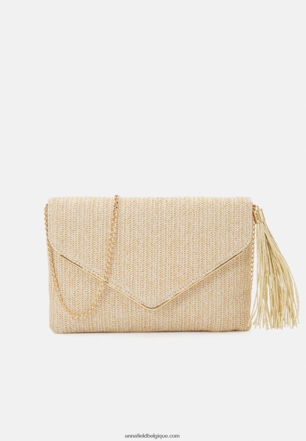 femmes pochette beige Anna FieldNHH26B2450