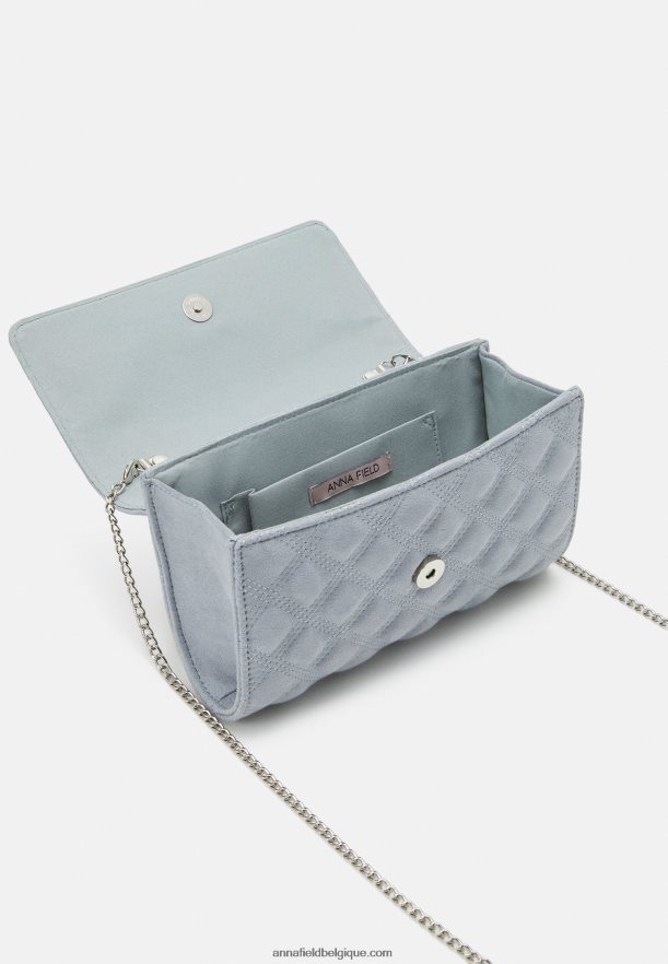 femmes pochette bleu-gris Anna FieldNHH26B2434