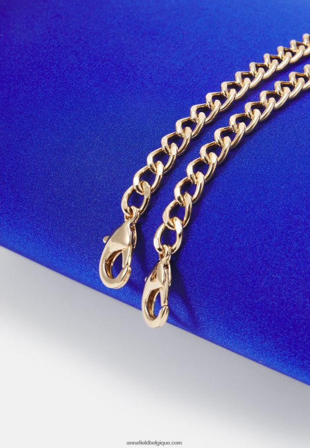 femmes pochette bleu roi Anna FieldNHH26B2425