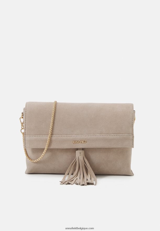 femmes pochette taupe Anna FieldNHH26B2445