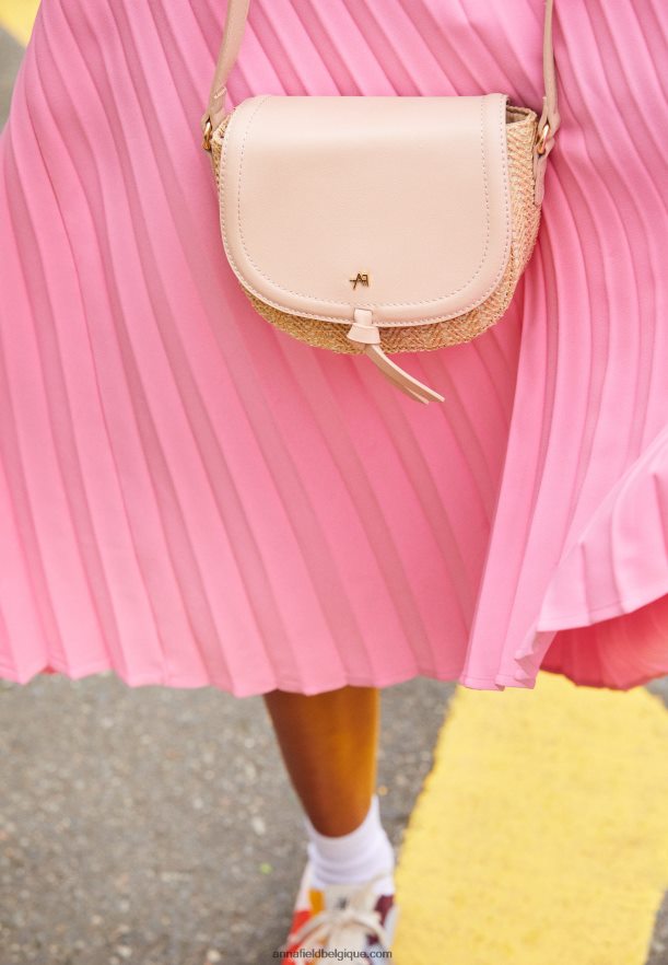 femmes sac bandoulière beige/rose Anna FieldNHH26B2503