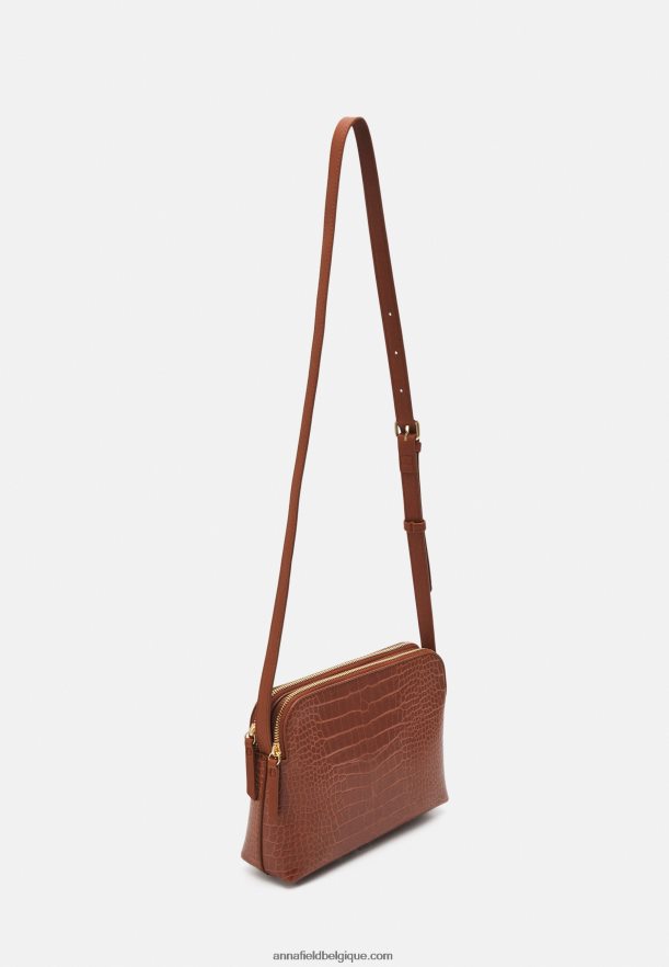 femmes sac bandoulière cognac Anna FieldNHH26B2497