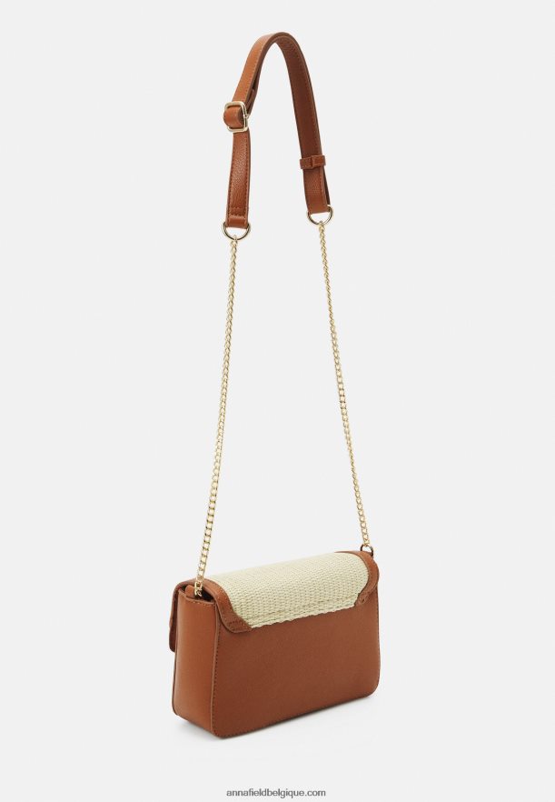 femmes sac bandoulière cognac Anna FieldNHH26B2498