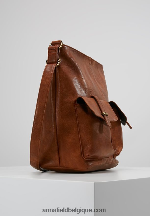 femmes sac bandoulière cognac Anna FieldNHH26B2502