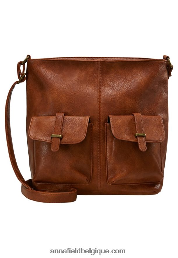 femmes sac bandoulière cognac Anna FieldNHH26B2502