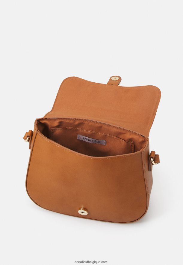 femmes sac bandoulière cognac Anna FieldNHH26B2504