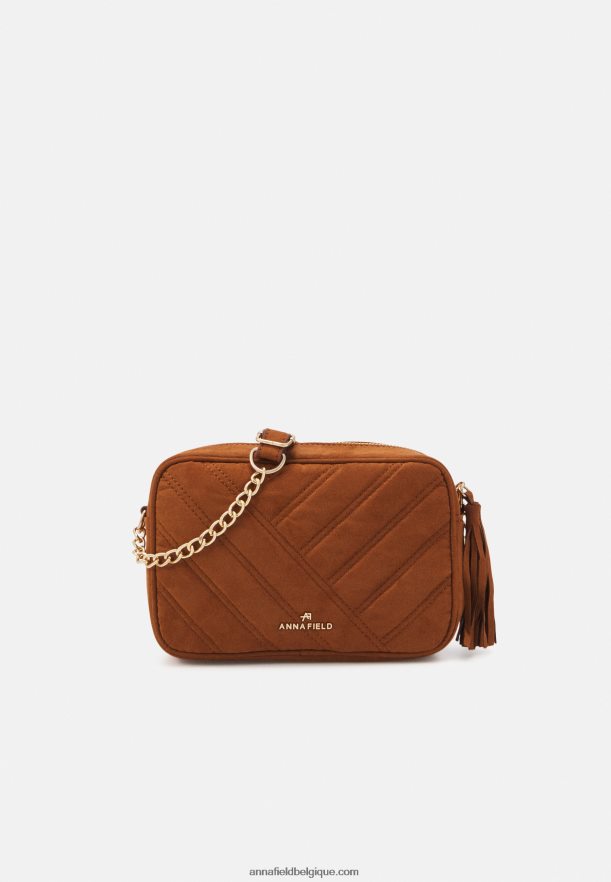 femmes sac bandoulière cognac Anna FieldNHH26B2511
