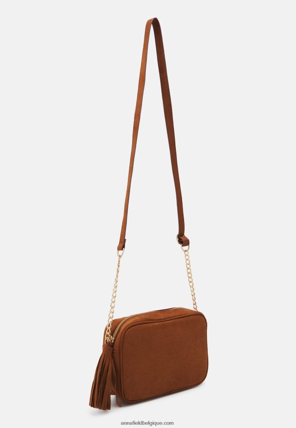 femmes sac bandoulière cognac Anna FieldNHH26B2511