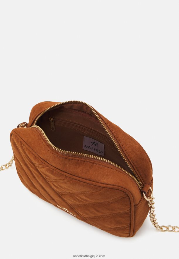 femmes sac bandoulière cognac Anna FieldNHH26B2511