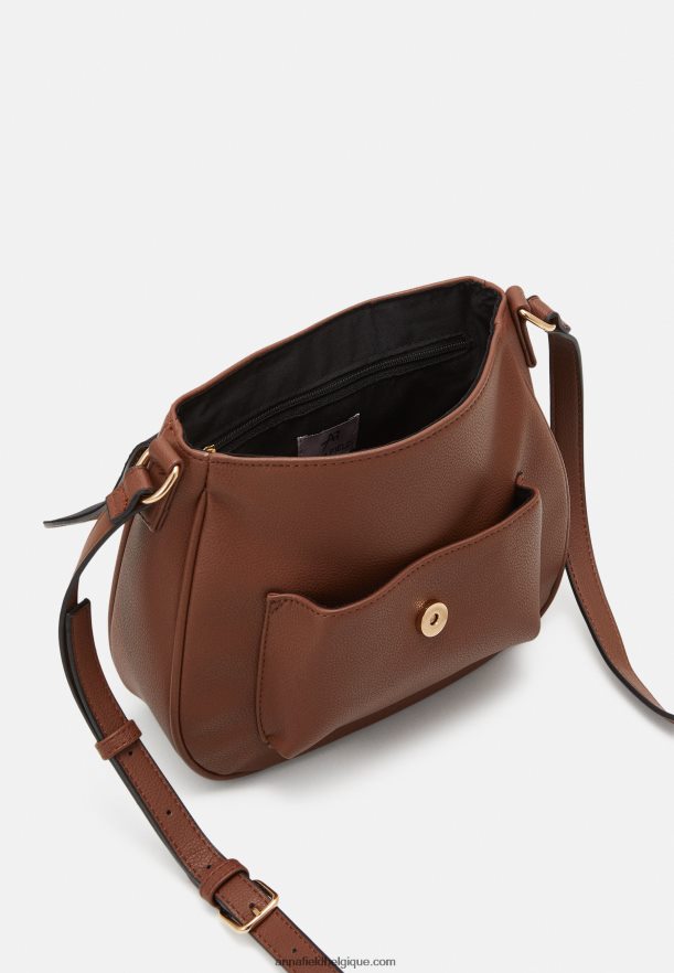 femmes sac bandoulière cognac Anna FieldNHH26B2522