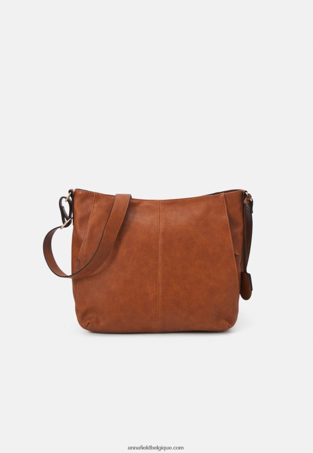 femmes sac bandoulière cognac Anna FieldNHH26B2558