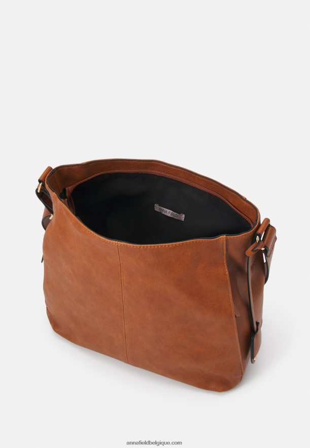 femmes sac bandoulière cognac Anna FieldNHH26B2558