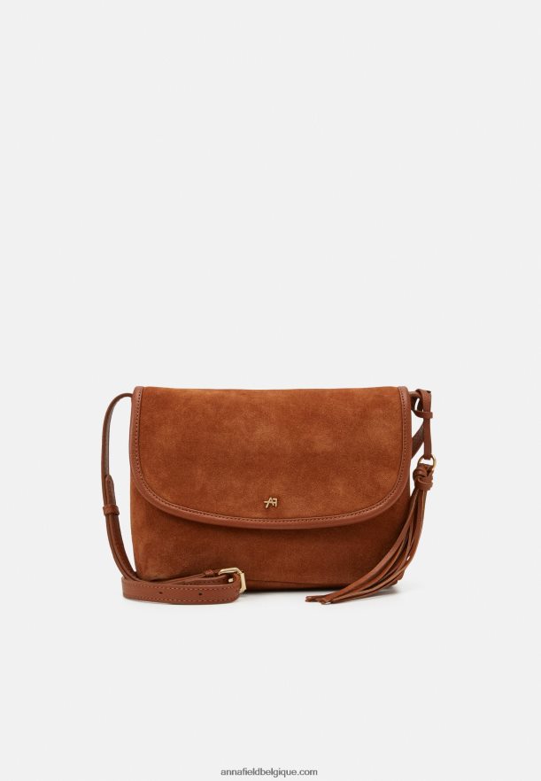 femmes sac bandoulière cuir cognac Anna FieldNHH26B2528