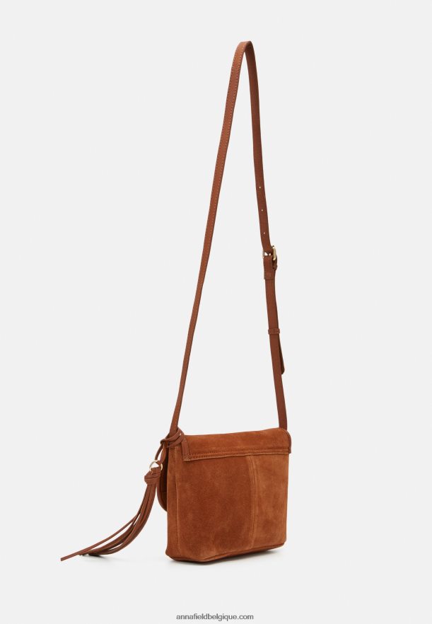 femmes sac bandoulière cuir cognac Anna FieldNHH26B2528