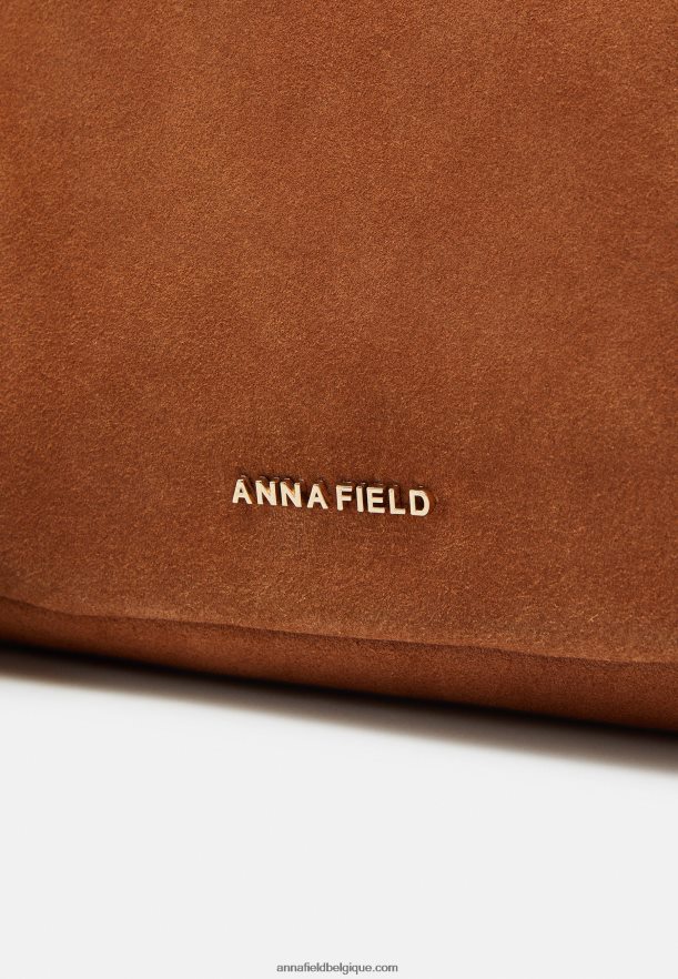 femmes sac bandoulière cuir cognac Anna FieldNHH26B2532