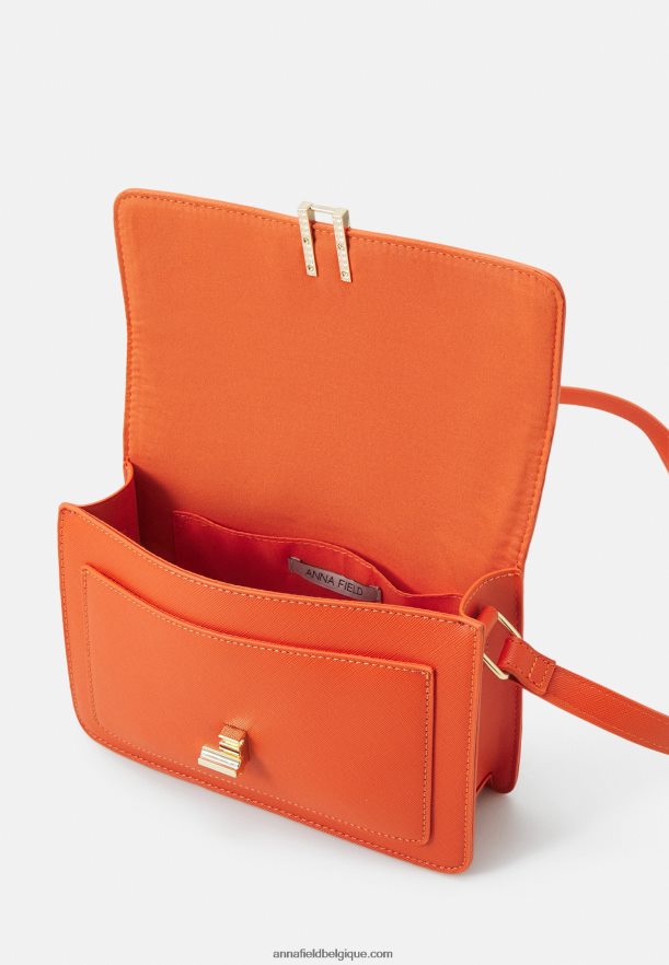 femmes sac bandoulière orange Anna FieldNHH26B2501