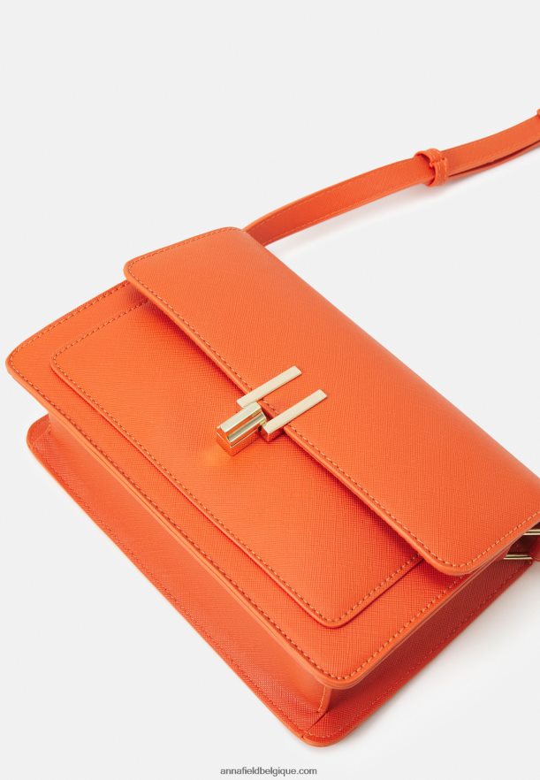 femmes sac bandoulière orange Anna FieldNHH26B2501